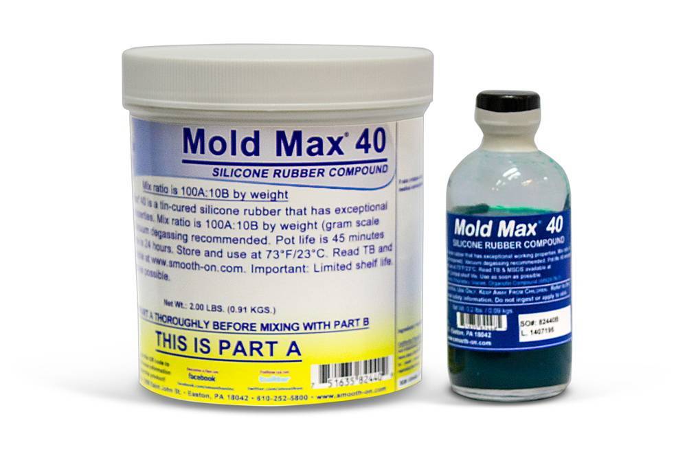 Формовочный силикон Mold Max 40 (1 кг) Формовочный силикон Mold Max 40 (1 кг)