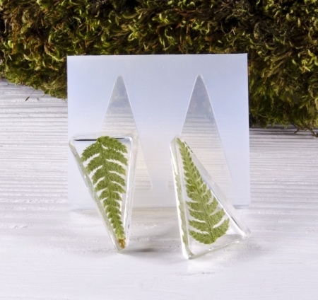 Молд для украшений "2 треугольника" Молд для украшений "2 треугольника"