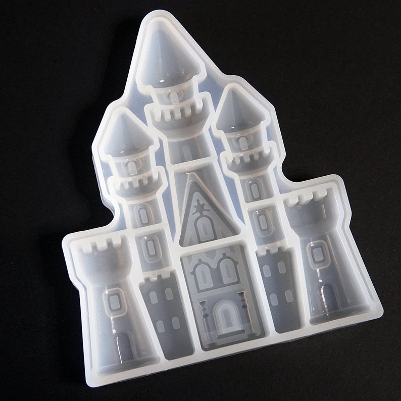 Силиконовый молд "Сказочный замок" 15 см