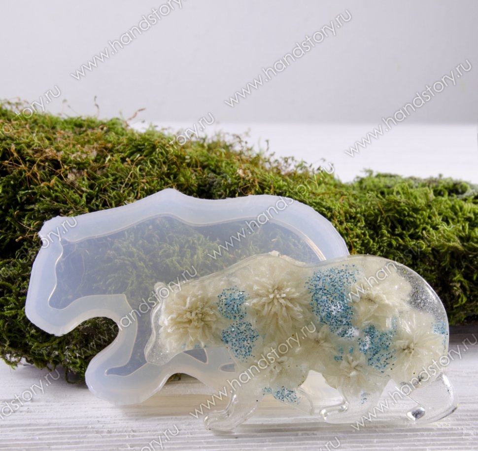 Молд для украшений "Медведь"