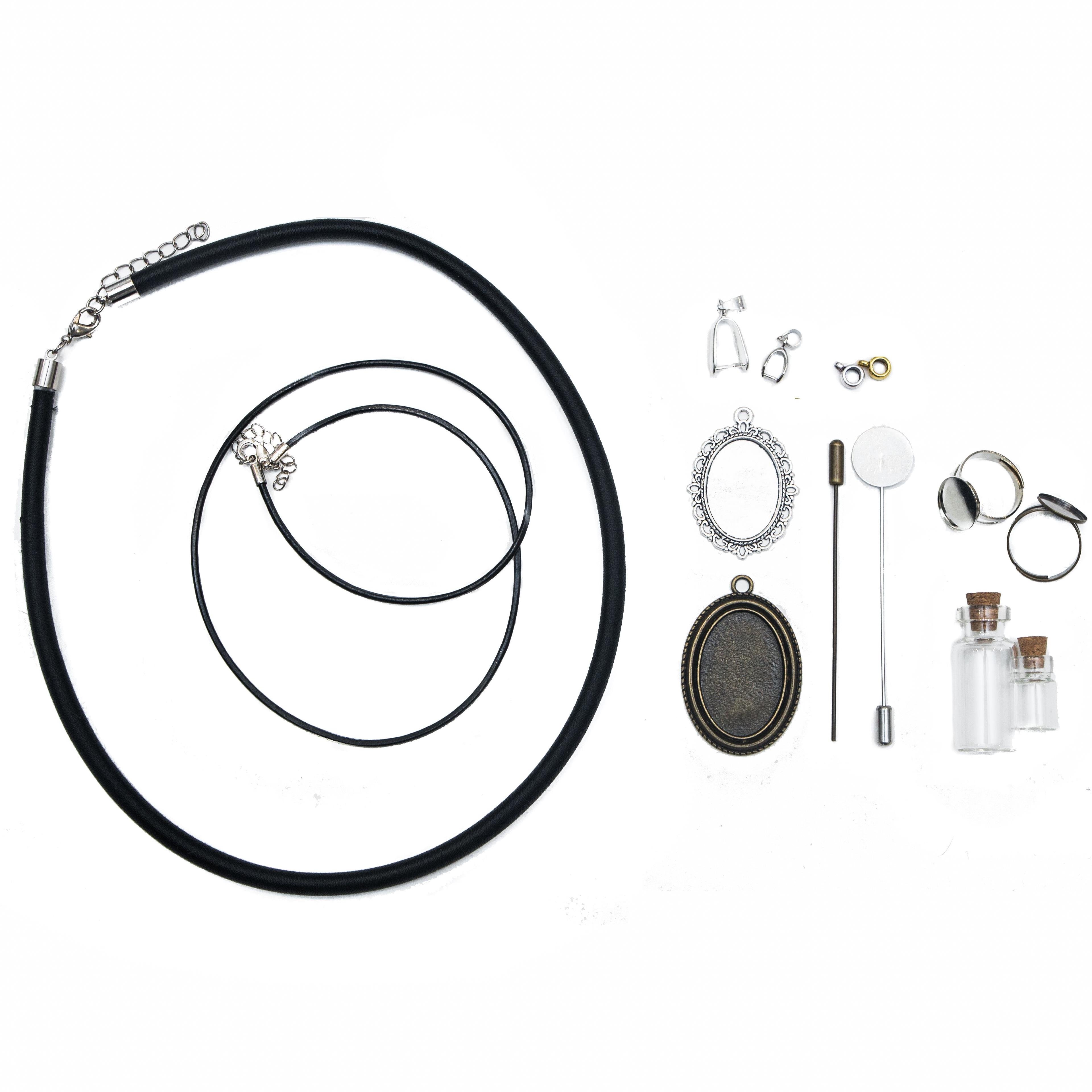 Фурнитура для бижутерии. Набор №2