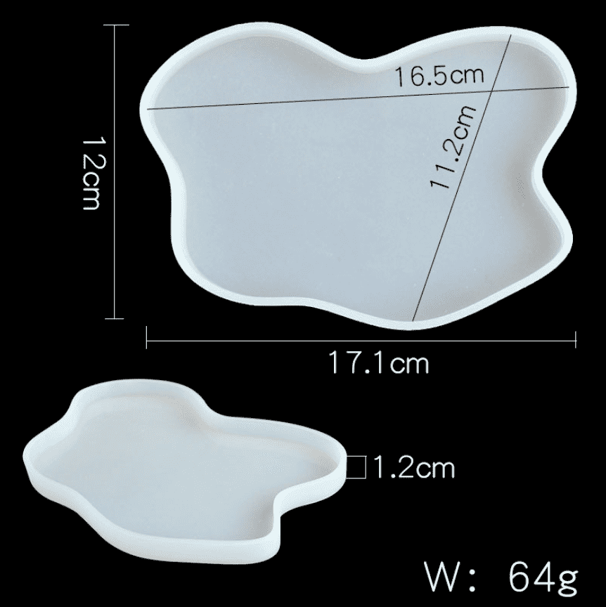 Cиликоновый молд подстаканник "Средняя Жеода" 16*11 см