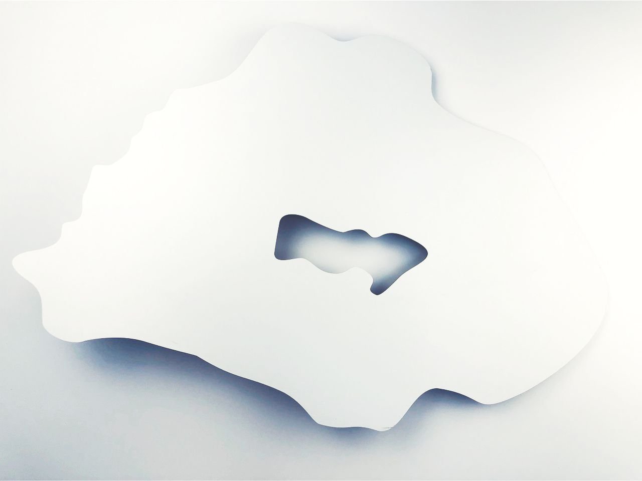 Артборд. Жеода - имитация среза камня, 60х40 см