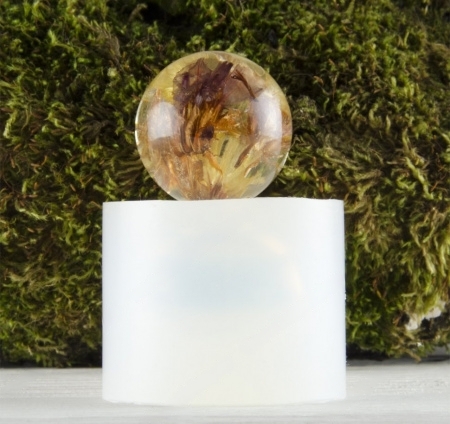 Молд для украшений "Шарик(сфера) 25мм" Молд для украшений "Шарик(сфера) 25мм"