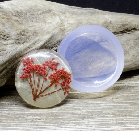 Молд для украшений "Круглая линза" Молд для украшений "Круглая линза"