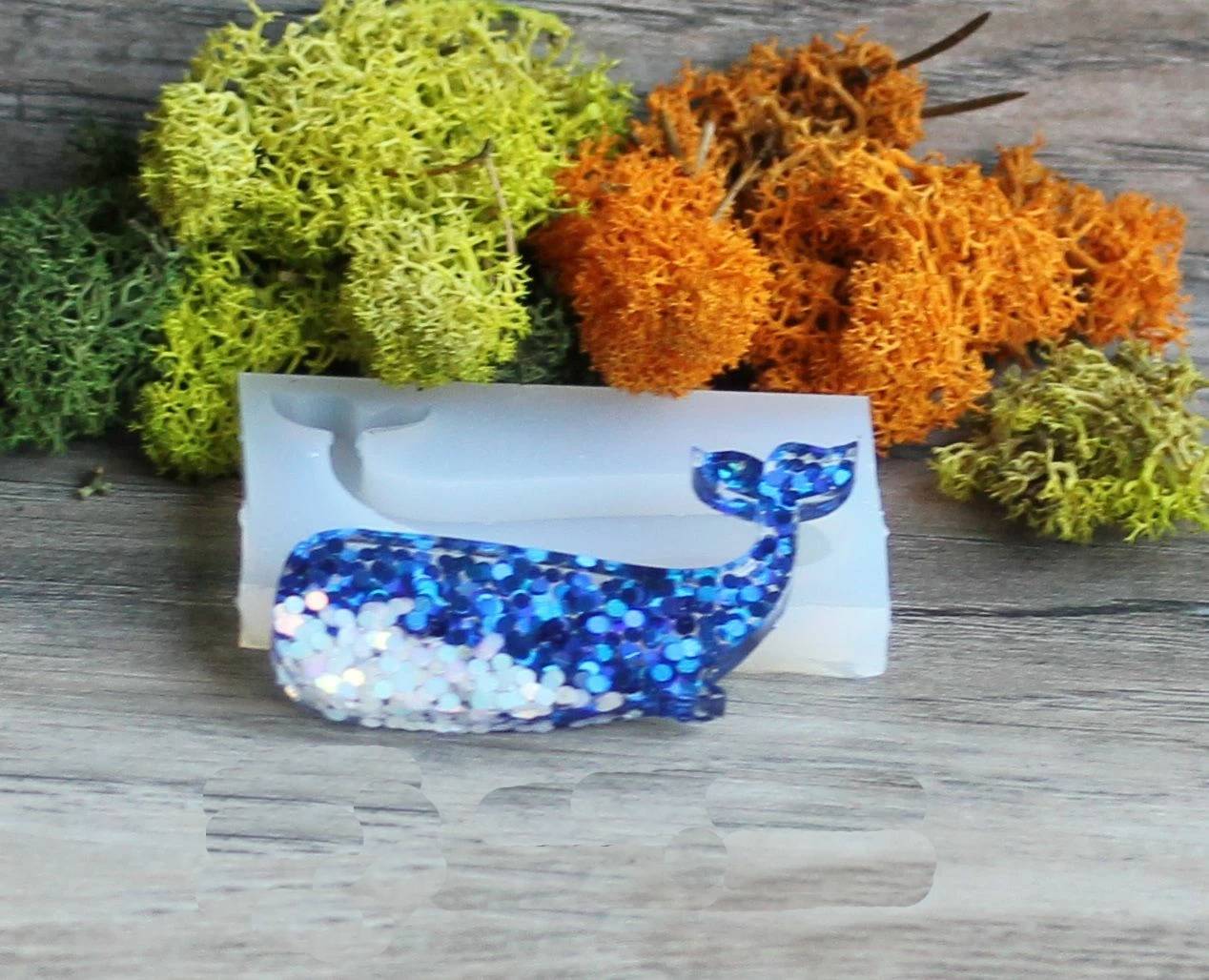 Молд для украшений "Кит"