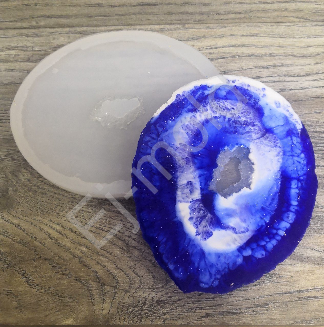 Молд для украшений "Срез камня" 12*10 см