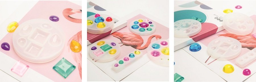 Линзовидные формы из силикона