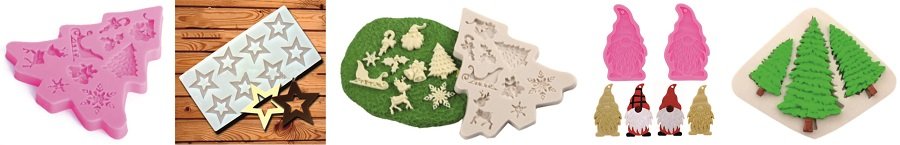 Формы из силикона для праздника