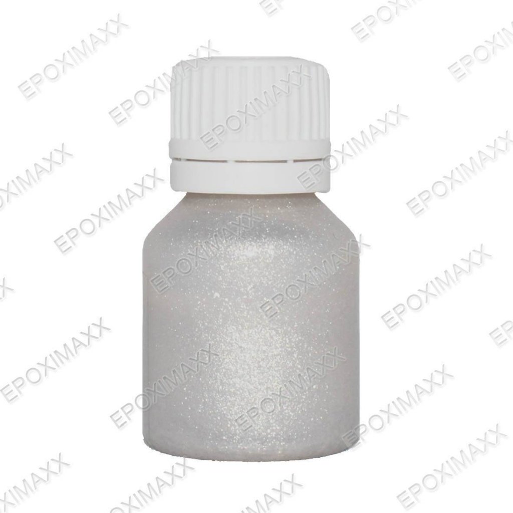 искристый мерцающий белый