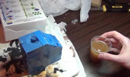 моделирование жидким пластиком