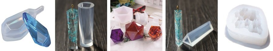 Кристалловидные формы из силикона Кристалловидные формы из силикона
