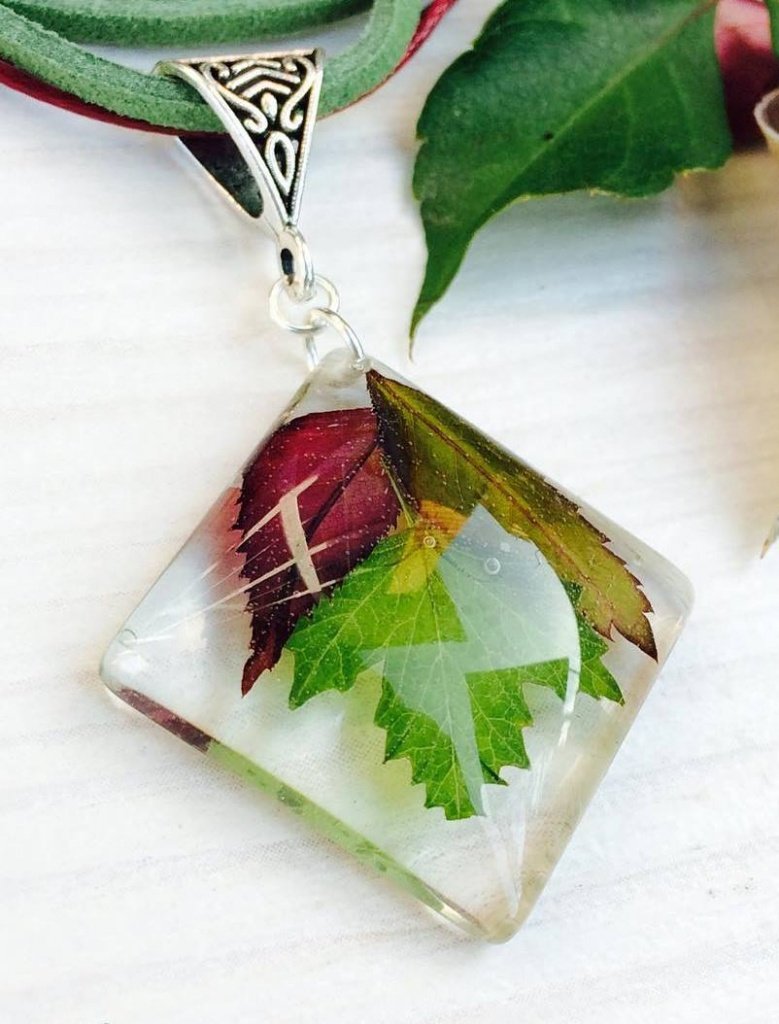 Кулон из эпоксидной смолы Кулон из эпоксидной смолы