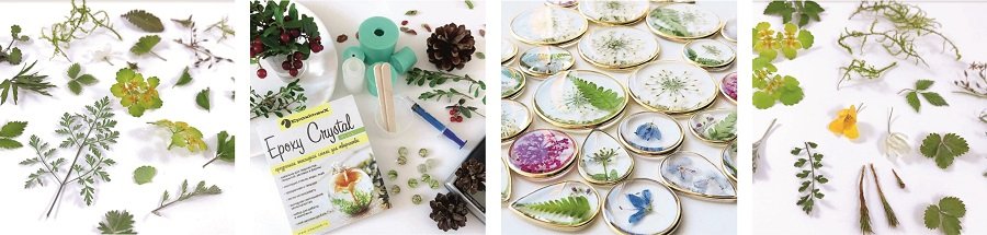 Нюансы работы со смолой и сухоцветами