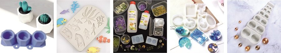 Силиконовые молды в форме наборов Силиконовые молды в форме наборов