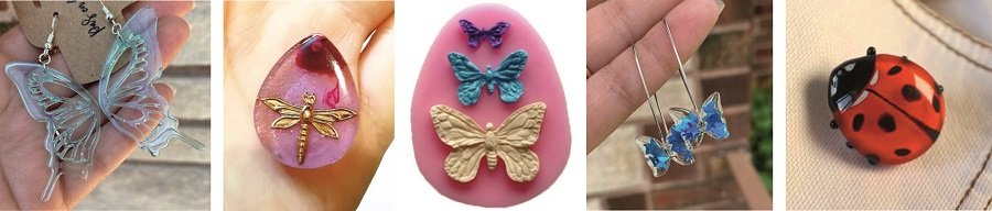 Силиконовые молды "Насекомые" Силиконовые молды "Насекомые"