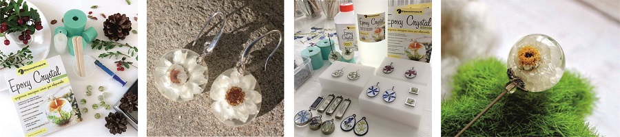 Правила заливки сухоцветов смолой