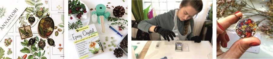 Заливка трав и злаков смолой Заливка трав и злаков смолой