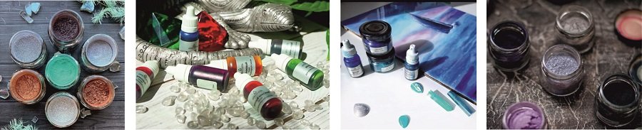 высокопигментированные красители для смолы