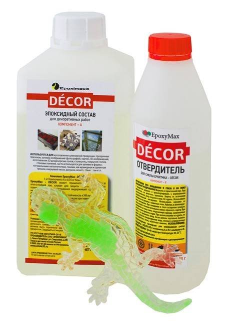 Прозрачная эпоксидная смола EpoxyMax DÉCOR Прозрачная эпоксидная смола EpoxyMax DÉCOR
