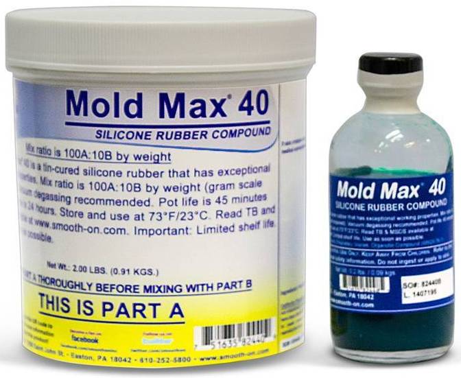 Силикон Mold Max 40 купить от 3 090 р. Тара от 1 до 5 кг Продажа