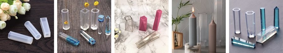 Цилиндрические формы из силикона Цилиндрические формы из силикона