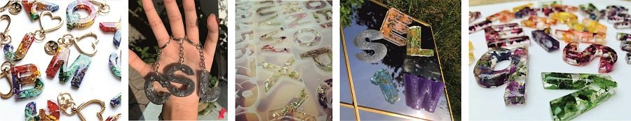 Силиконовые молды букв русского и английского алфавита