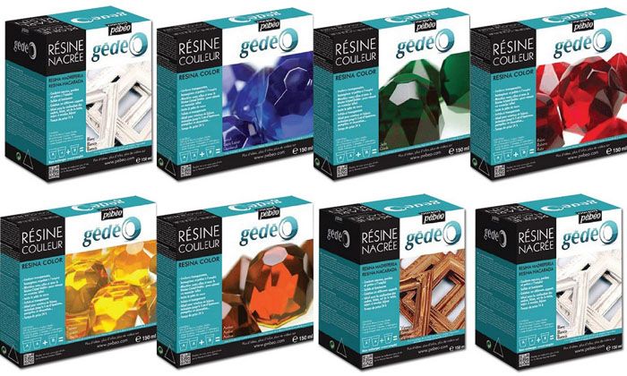 Цветная смола: производители