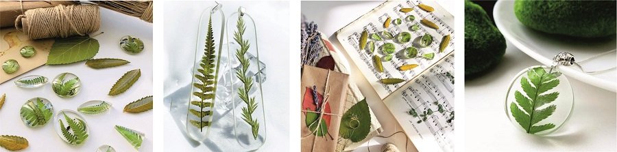 Сухие листья и стебли для декора и творчества