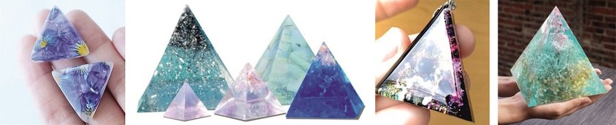 Пирамидальные силиконовые молды