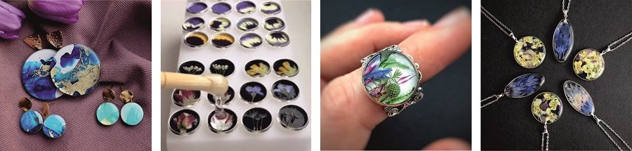 Молды в форме круга из силикона