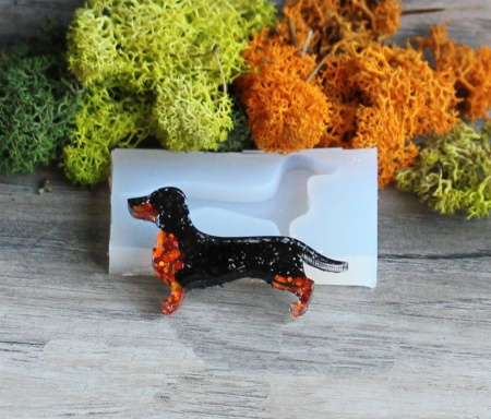 Молд для украшений "Такса"