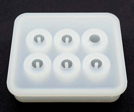 Силиконовые молды Шармы-бусины круглые 16 мм