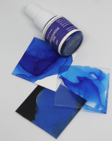Алкогольные (спиртовые) чернила Marten Kunitsa «Ultramarine ink», 20 мл