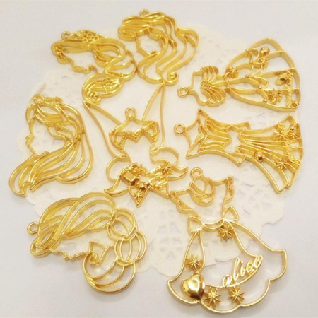 Набор фурнитуры Принцессы для УФ смолы 8 шт