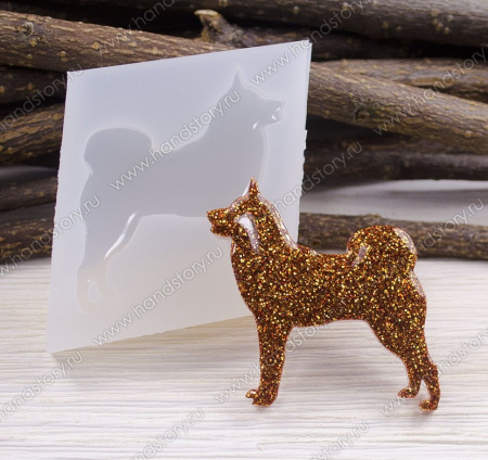 Молд для украшений "Сиба-ину"