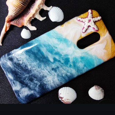 Прозрачная эпоксидная смола для рисования MixArt Resin. 1,5 кг