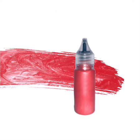 Перламутровый краситель для смолы, цвет: красный с золотым отблеском, 15 г