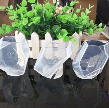 Cиликоновые молды "Камни кристаллы большие" 3 шт