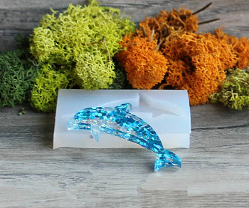 Молд для украшений "Дельфин"