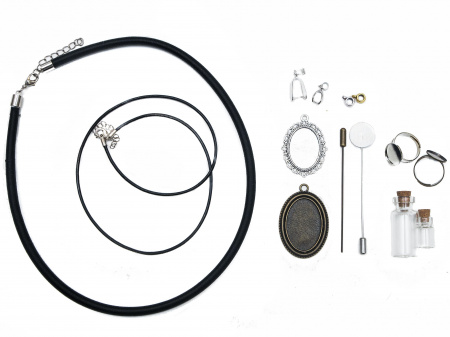 Фурнитура для бижутерии. Набор №2