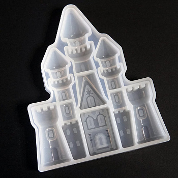 Силиконовый молд "Сказочный замок" 15 см