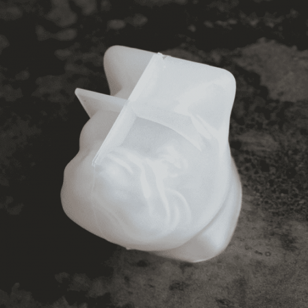 Cиликоновый молд Бульдог 6 см