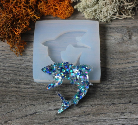 Молд для украшений "Акула"