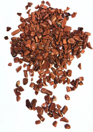 Авантюрин коричневый, 5-10 мм, 100 гр.