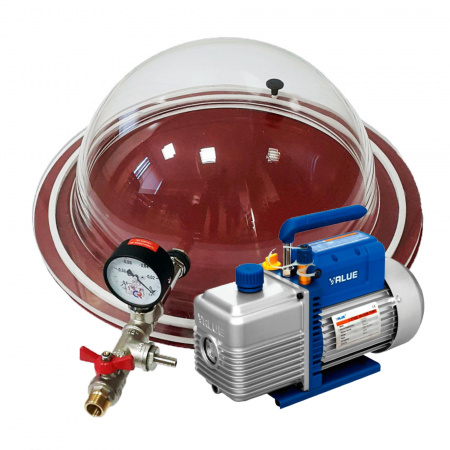 Вакуумная камера VK Glass + насос