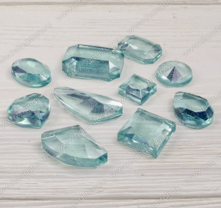 Молд для украшений "10 граненых форм"