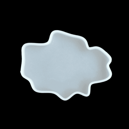 Cиликоновый молд подстаканник "Малая Жеода" 14*10 см