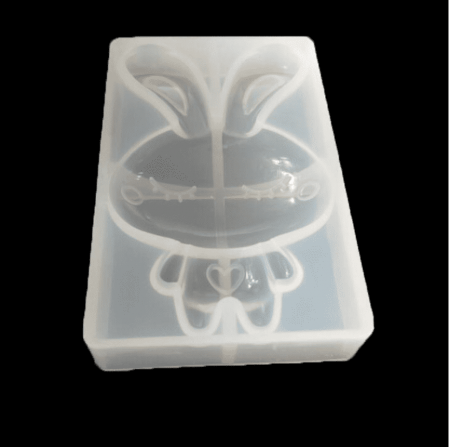 Cиликоновый молд "Зайка" 9 см