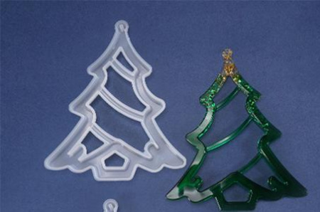 Силиконовый молд Елка 20 см